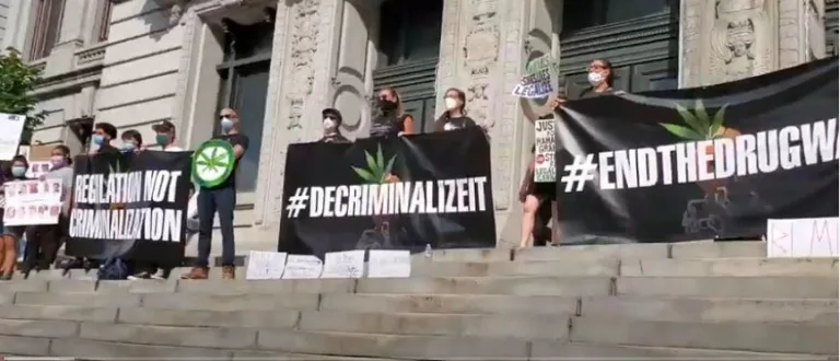 End the war on drugs cannabis advocates newark