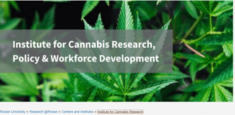 cannabis think tank Rowan University CRC Cannabis Regulatory commission
