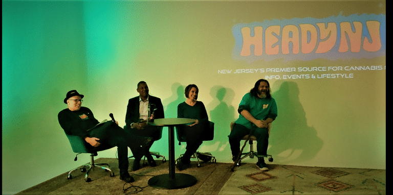 Dan Ulloa hosting a cannabis panel with Ed Deveaux & Ed Grimes on policy & opportunity Heady NJ