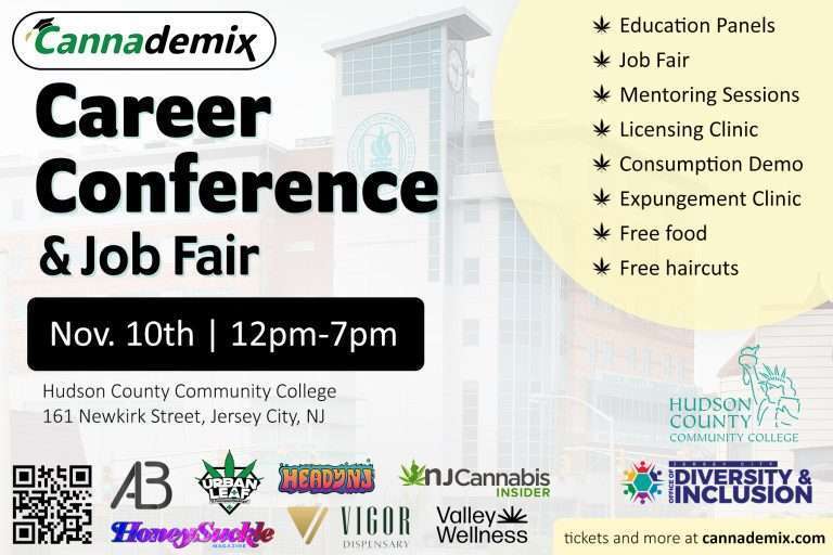 Cannademix career conference Jersey City cannabis convention