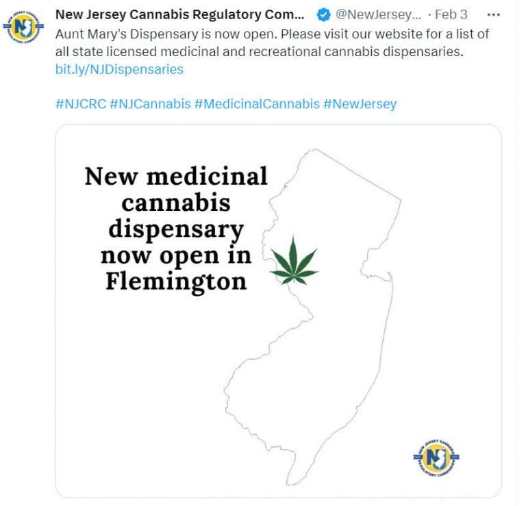 Aunt Mary Medical Dispensary Located In Flemington NJ