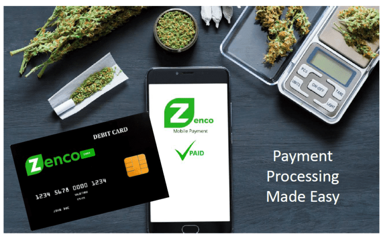 Zenco cashless cannabis payments