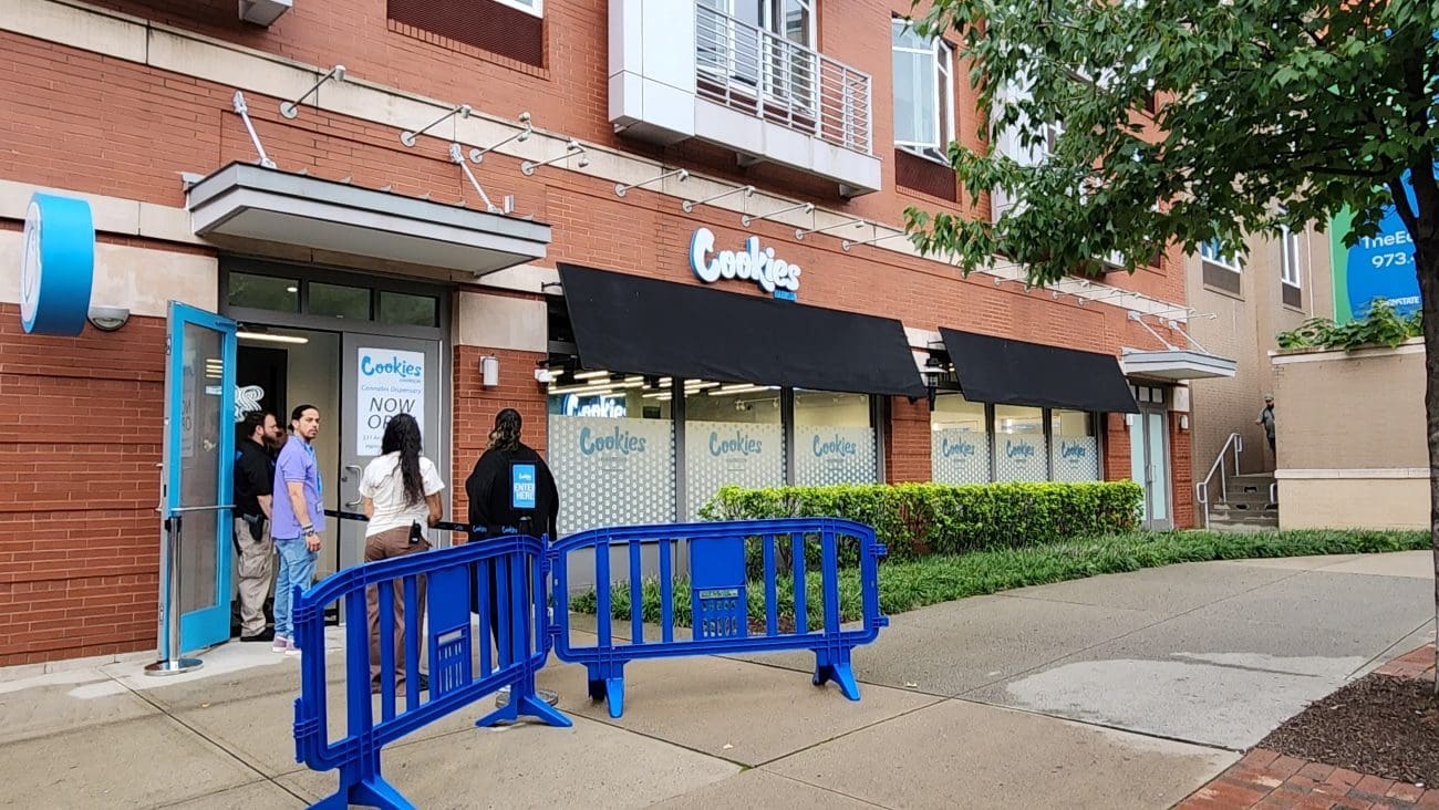 NJ Cannabis Dispensary of Cookies open and pictured here while Kind Kush NJ Downtown Flwr New Era Dispensary open elsewhere