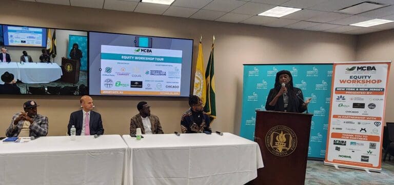 Hudson County College hosted a Social Equity New Jersey adult use cannabis licenses workshop with many leaders