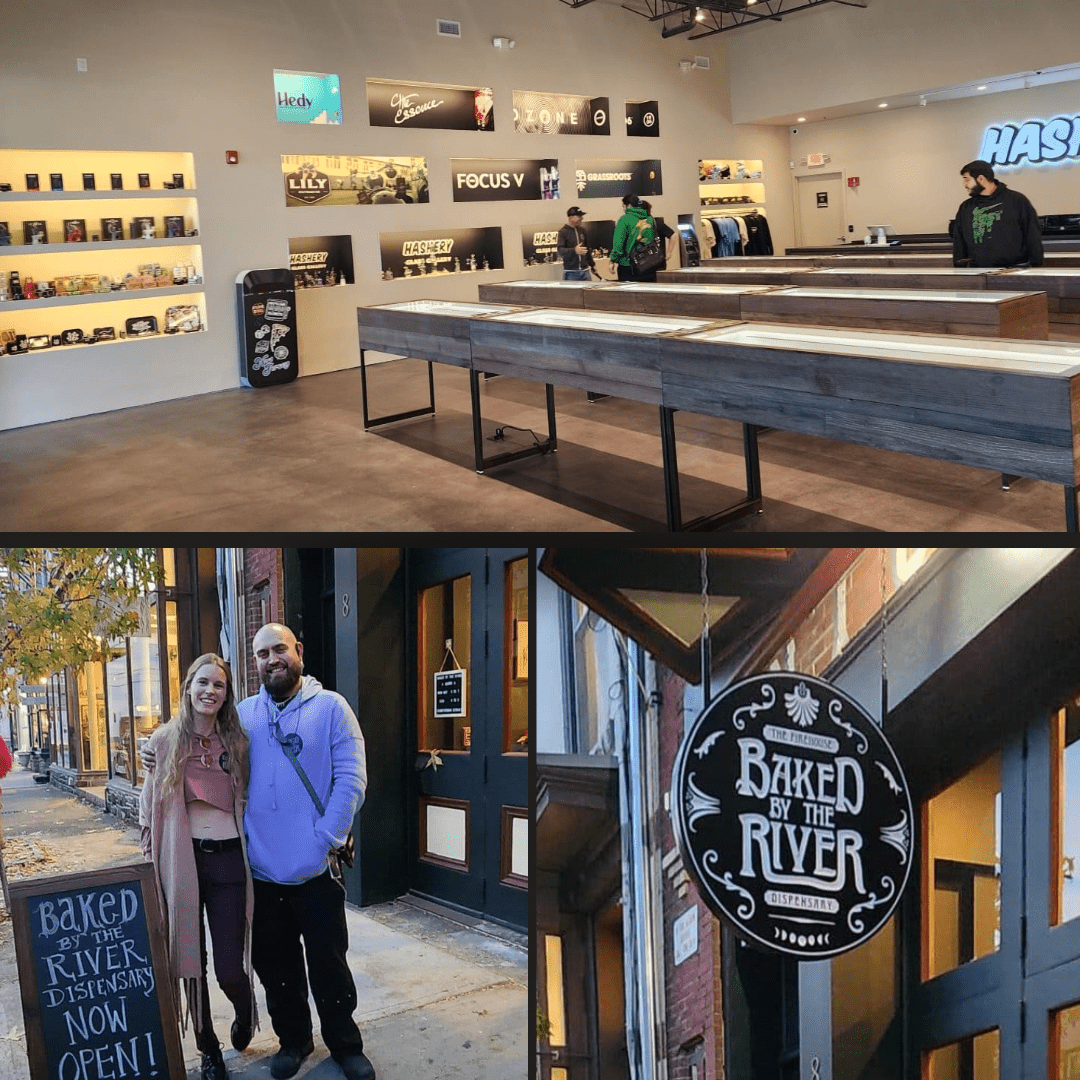 Hashery Dispensary, Baked By The River Dispensary Open 66 and 67th NJ Dispensaries