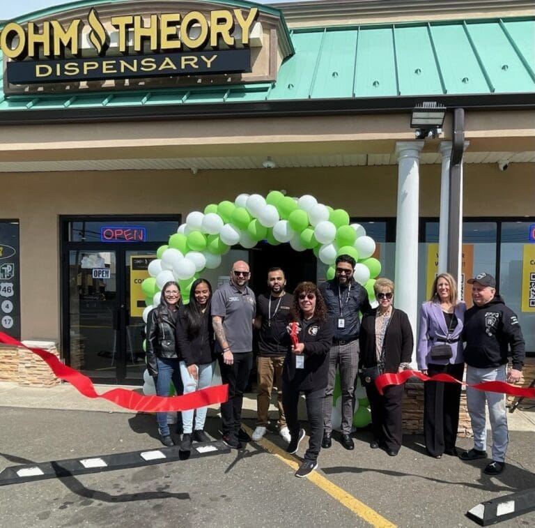 NJ Dispensary Near Me Ohm Theory displayed while Lemon 22 is elsehwere