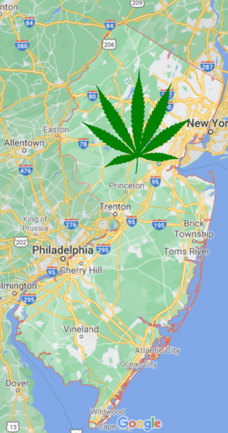 pro-cannabis New Jersey towns map CRC New Jersey cannabis real estate Ric Flair the Botanist the Cannabist homegrow