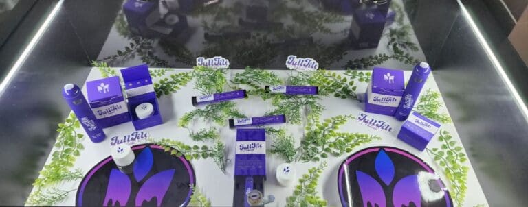 Full Tilt Labs micro grower of craft cannabis gets to the NJ cannabis market in a display case