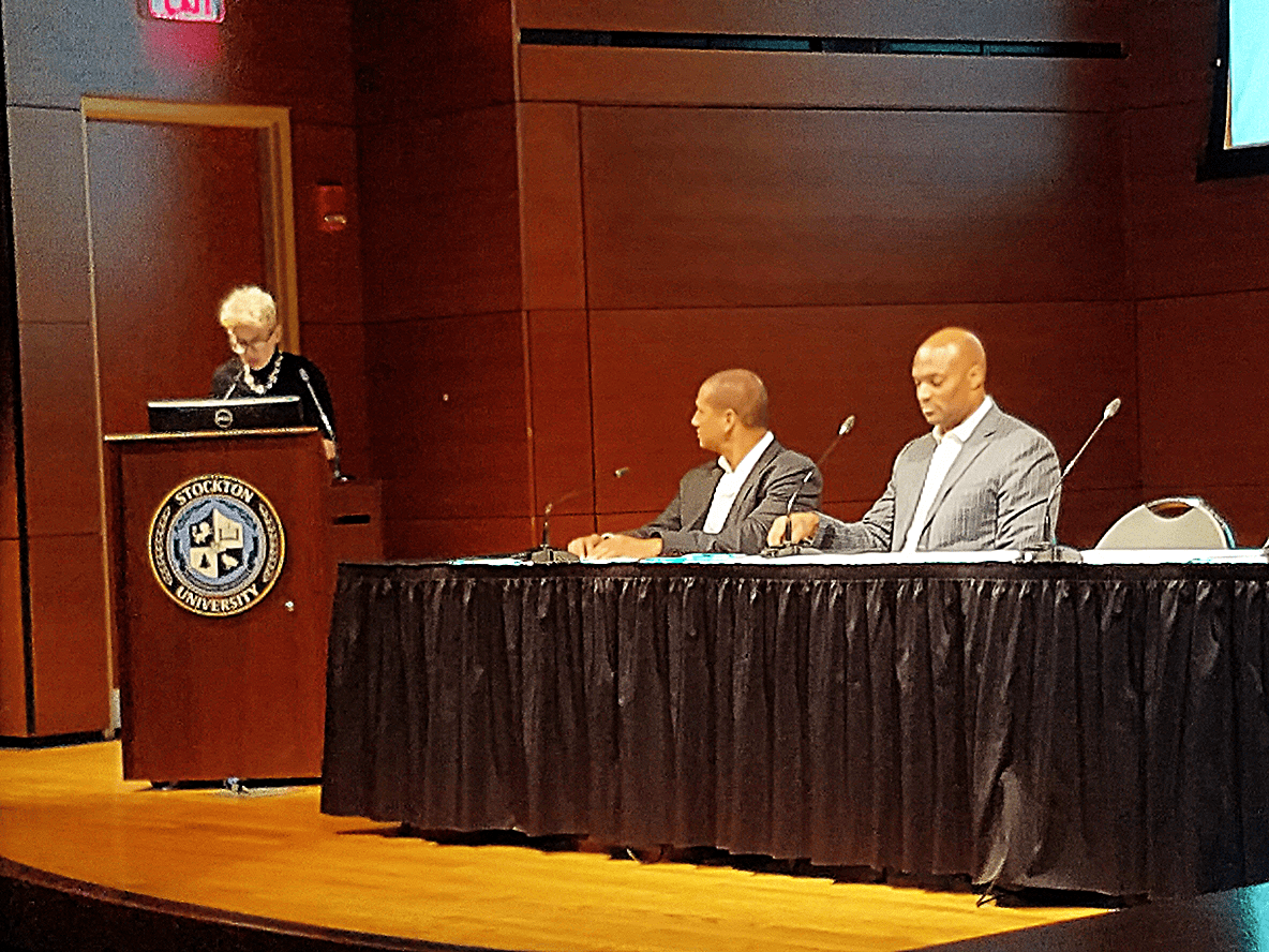 Stockton University launches Cannabis Studies Major. Their New Jersey college campus conference is pictured.