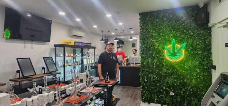 Jersey City cannabis dispensary Uforia opens in the Heights with the interior displayed