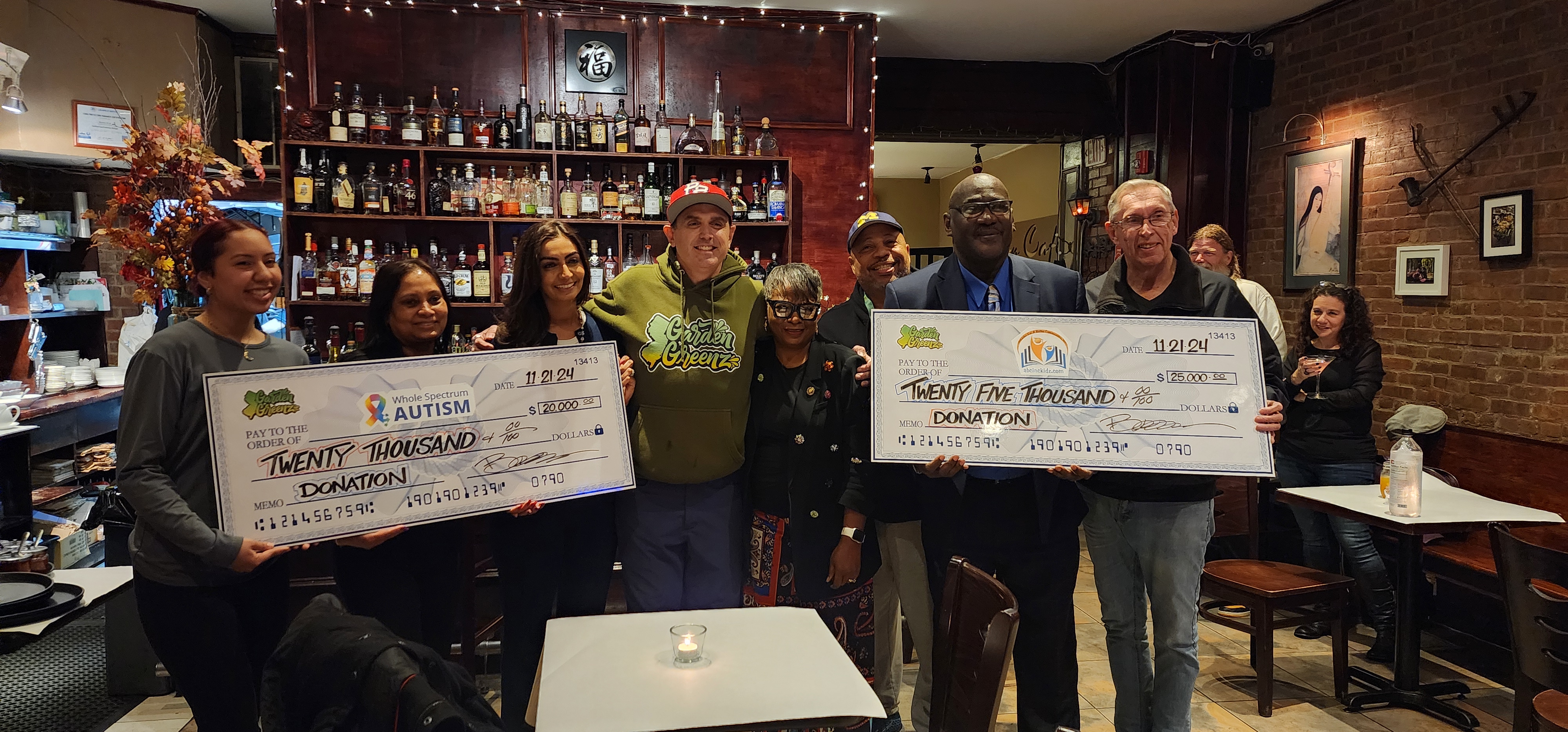 Garden Greenz dispensary in Jersey City celebrates 1 year anniversary.