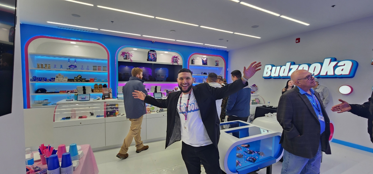Hispanic owned Budzooka dispensary opens in Elizabeth pictured here.