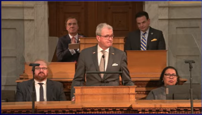 Governor Phil Murphy highlights cannabis industry progress in budget address expungements