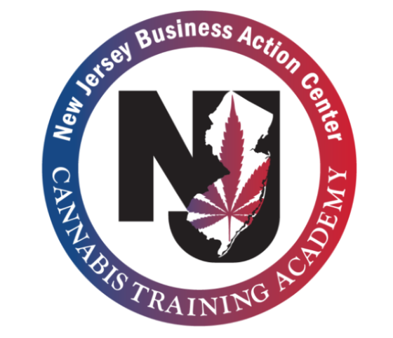 NJ cannabis training academy by business action center registers 1,000 students. logo pictured