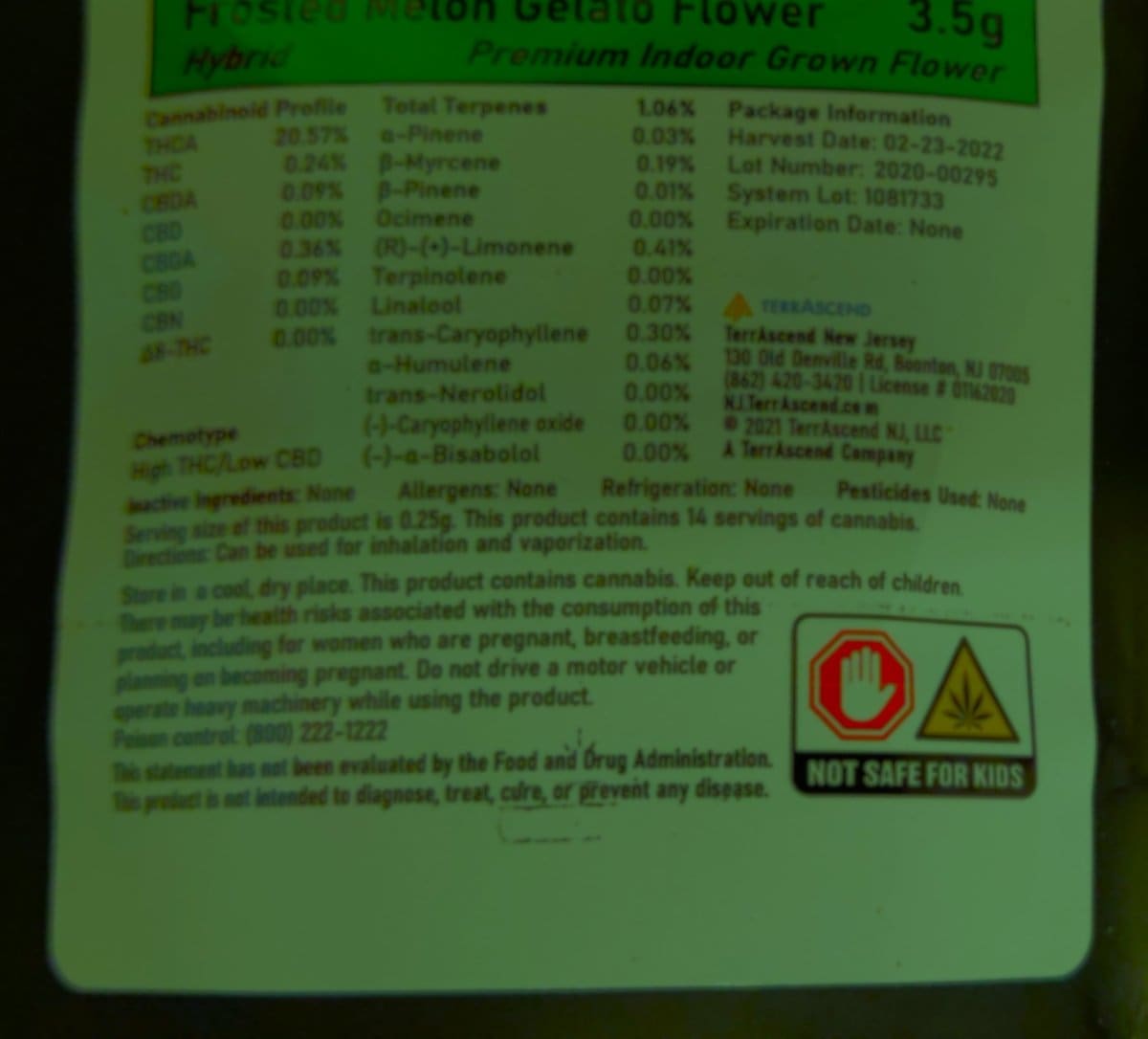 Cannabis Product Safety Testing
