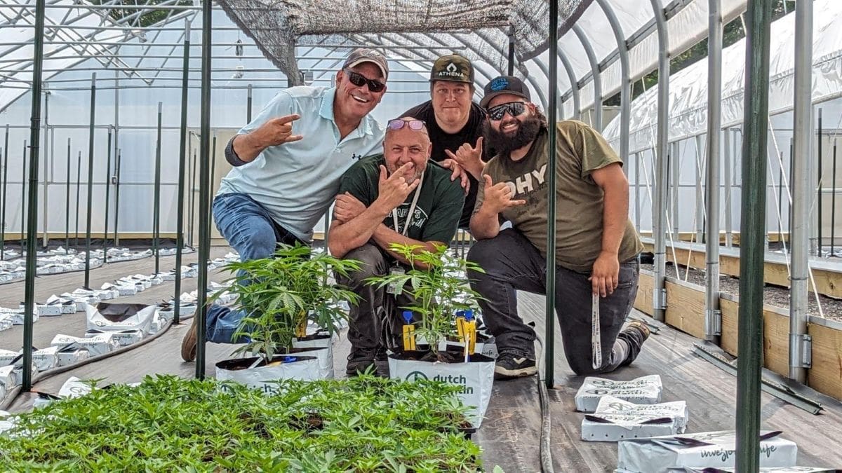 Brute's Roots Dispensary and Growing operations in Egg Harbor. Team pictured here