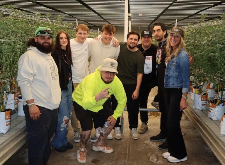 Brute's Roots Dispensary and Growing operations in Egg Harbor. Team pictured here