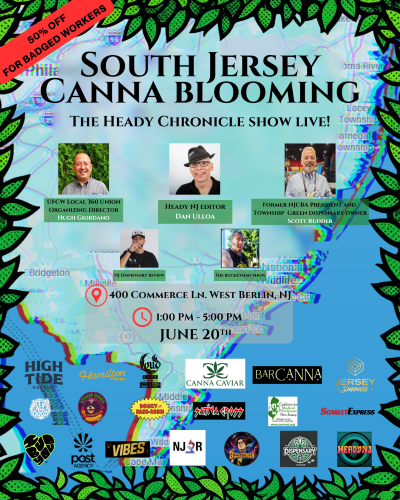 Heady NJ Hosting South Jersey Canna Blooming Show and Party Saturday!
