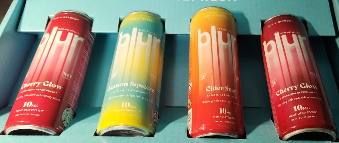 New Blur THC Drinks Hit NJ Dispensaries and Liquor Stores